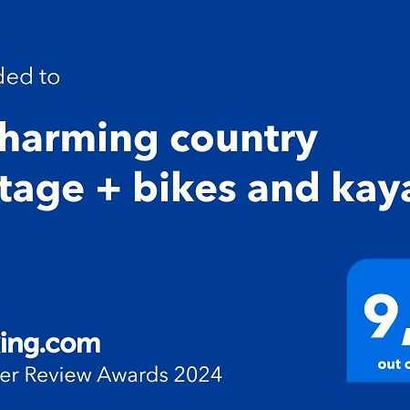 A Charming Country Cottage + Bikes And Kayaks Боза Екстер'єр фото